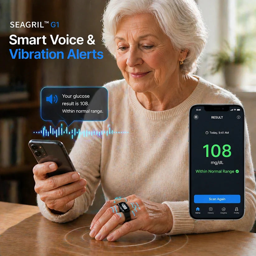 🎉 83% OFF Launch Offer🔥BRAMMSON™ G1 Non-Invasive Smart Ring（Mayo Clinic Recommended）