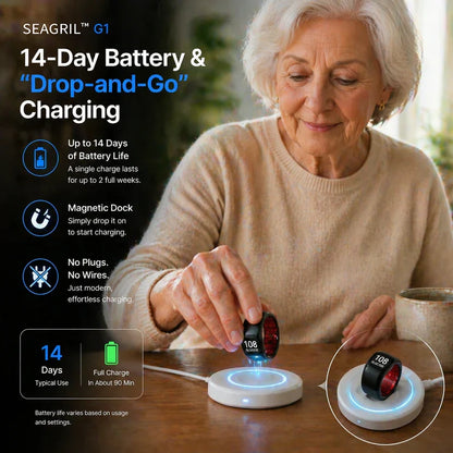🎉 83% OFF Launch Offer🔥BRAMMSON™ G1 Non-Invasive Smart Ring（Mayo Clinic Recommended）