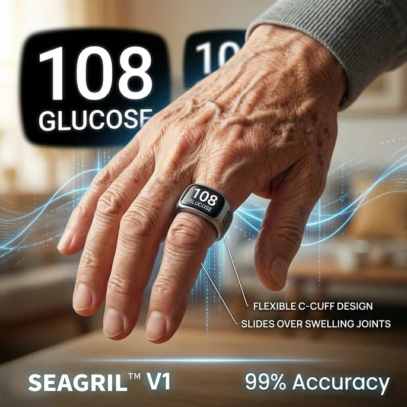 🎉 83% OFF Launch Offer🔥BRAMMSON™ G1 Non-Invasive Smart Ring（Mayo Clinic Recommended）