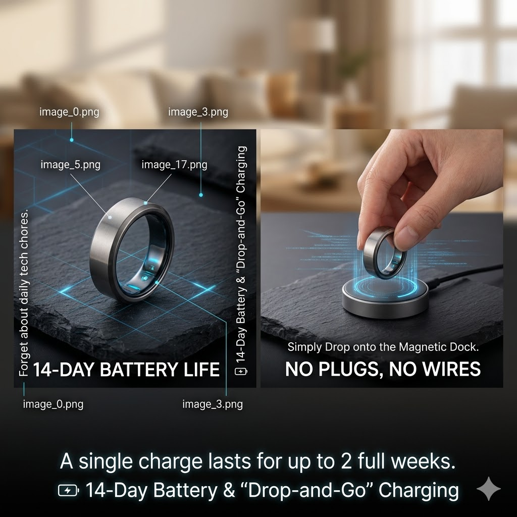 🎉 83% OFF Launch Offer🔥BRAMMSON™ G1 Non-Invasive Smart Ring（Mayo Clinic Recommended）