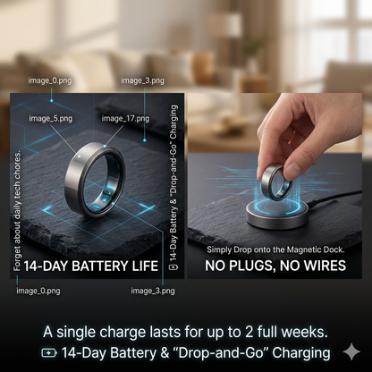 🎉 83% OFF Launch Offer🔥BRAMMSON™ G1 Non-Invasive Smart Ring（Mayo Clinic Recommended）