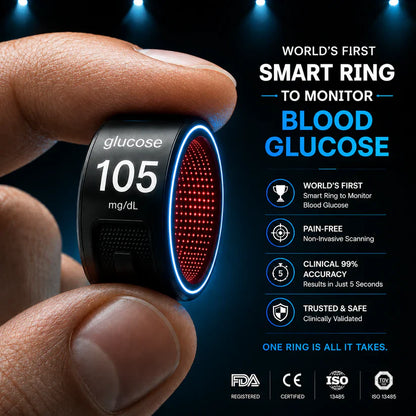 🎉 83% OFF Launch Offer🔥BRAMMSON™ G1 Non-Invasive Smart Ring（Mayo Clinic Recommended）