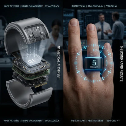 🎉 83% OFF Launch Offer🔥BRAMMSON™ G1 Non-Invasive Smart Ring（Mayo Clinic Recommended）