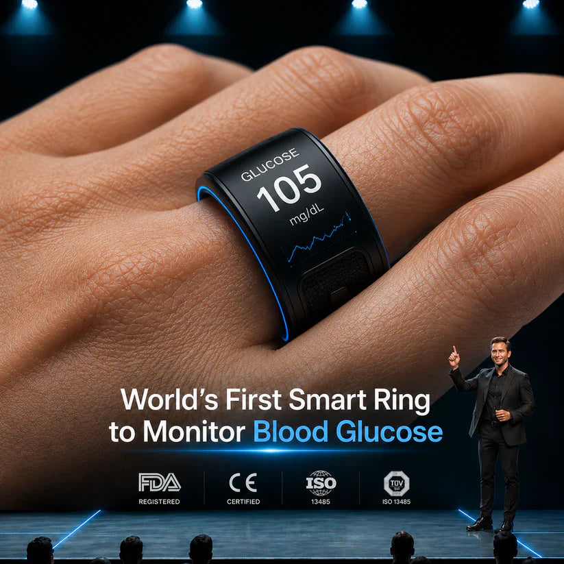 🎉 83% OFF Launch Offer🔥BRAMMSON™ G1 Non-Invasive Smart Ring（Mayo Clinic Recommended）